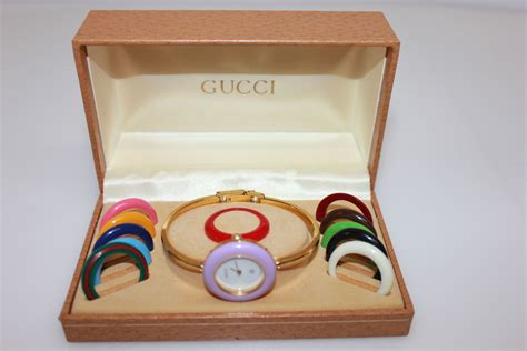 gucci watch interchangeable faces|gucci watch with changeable face.